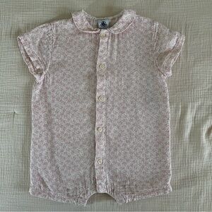 Petit Bateau muslin romper